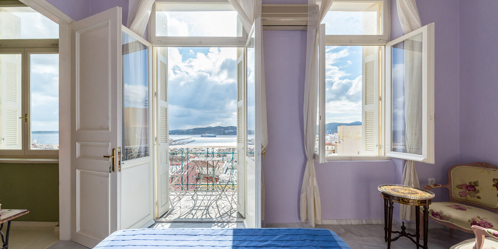 Bedroom with a view