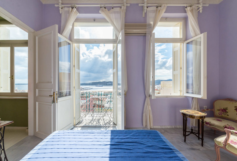Bedroom with a view
